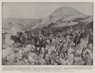 General Frenchs Vorstoß nach Kimberley, Überquerung des Riet-Flusses